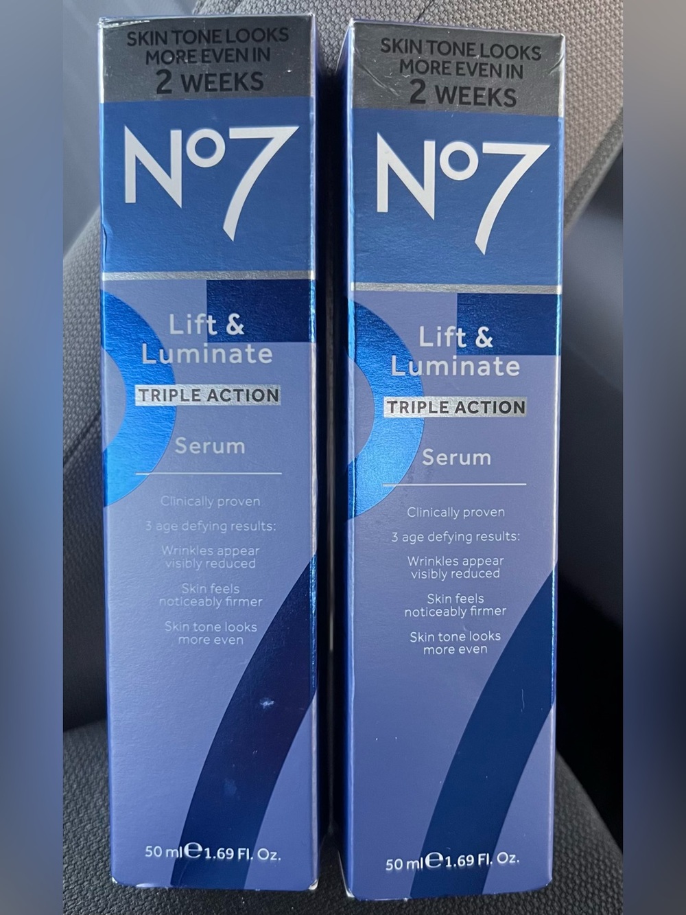 ✨New✨ No7 Lift & Luminate Triple Action Serum - Bundle of 2